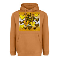 Meerkat yellow hearts Heavyweight Hoodie - JahusDesignShop
