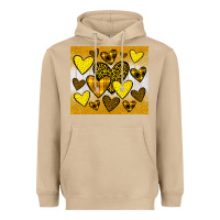 Mushroom yellow hearts Heavyweight Hoodie - JahusDesignShop