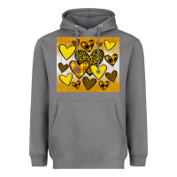 Storm yellow hearts Heavyweight Hoodie - JahusDesignShop