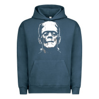 Pigment Midnight Navy frankenstein Urban Hoodie - DesigneFamous