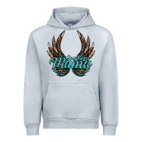 Heather Grey Southern Mama Urban Hoodie - JahusDesignShop
