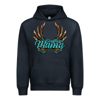 Navy Southern Mama Urban Hoodie - JahusDesignShop