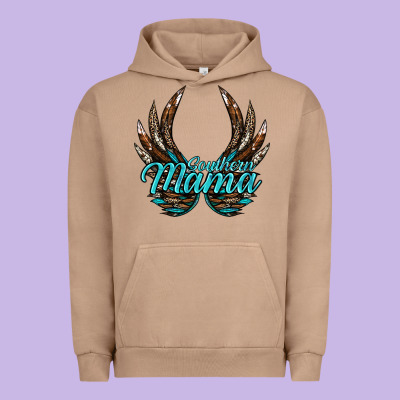 Southern Mama Urban Hoodie Designed By Jahusdesignshop