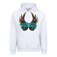 White Southern Mama Urban Hoodie - JahusDesignShop