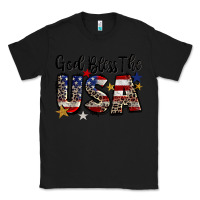 Black god bless the usa Classic Tee - CowGirlArtShop