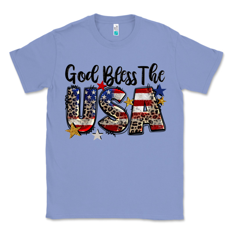 God Bless The Usa Classic Tee by CowGirlArtShop | Teevron