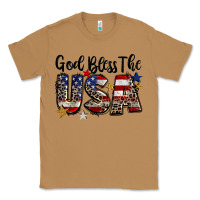 Toasted Coconut god bless the usa Classic Tee - CowGirlArtShop