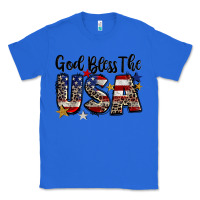 True Royal god bless the usa Classic Tee - CowGirlArtShop