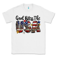 White god bless the usa Classic Tee - CowGirlArtShop