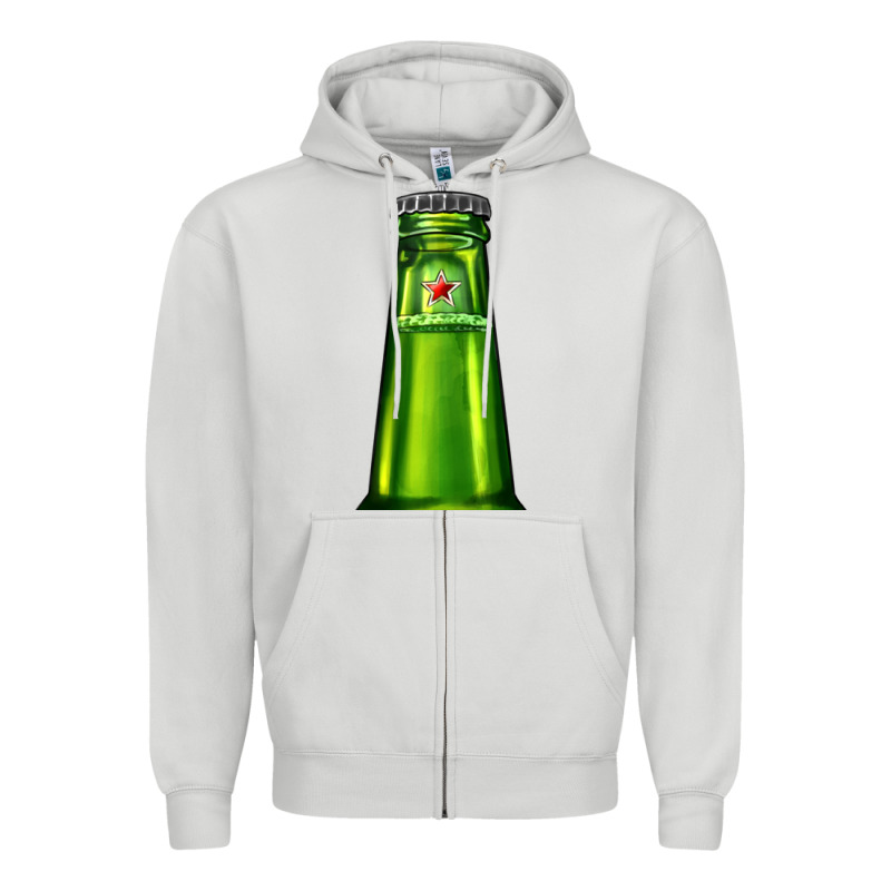 Green Beer Zipper Hoodie by AdoDesignShop | Teevron