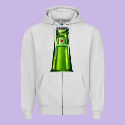 Green Beer Zipper Hoodie Designed By Adodesignshop