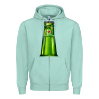 Seafoam green beer Zipper Hoodie - AdoDesignShop