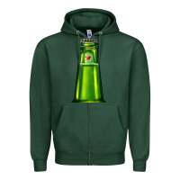 Sports Green green beer Zipper Hoodie - AdoDesignShop