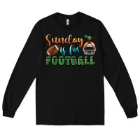 Black sunday is for football Long Sleeve Tee - BundleAndBundleShop