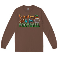 Chestnut sunday is for football Long Sleeve Tee - BundleAndBundleShop