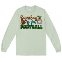 Matcha sunday is for football Long Sleeve Tee - BundleAndBundleShop