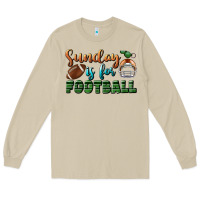 Mushroom sunday is for football Long Sleeve Tee - BundleAndBundleShop