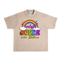 French Oak Coolest queer in town Urban Heavy Tee - FaDigitalArtStudio