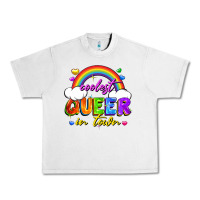 Lunar Rock Coolest queer in town Urban Heavy Tee - FaDigitalArtStudio