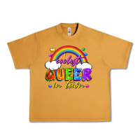 Peanut Butter Coolest queer in town Urban Heavy Tee - FaDigitalArtStudio