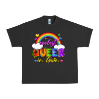 Pigment Black Coolest queer in town Urban Heavy Tee - FaDigitalArtStudio