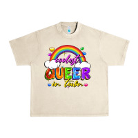 Sandshell Coolest queer in town Urban Heavy Tee - FaDigitalArtStudio