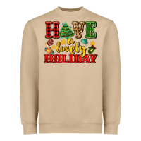 Mushroom have a lovely holiday with gloves Heavyweight Sweatshirt - AdoDesignShop