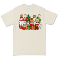 Bone christmas polar bear reindeer and snowman coffee c Premium Tee - CowGirlArtShop