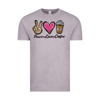 Vintage Zinc peace love coffee Vintage Tee - Jasminsmagicworld