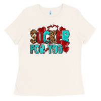 Sucker For You Olivia Ladies Tee | Teevron