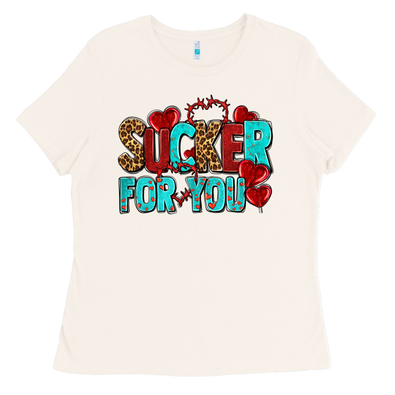 Sucker For You Olivia Ladies Tee by OliviaCreatesArt | Teevron