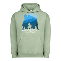 Pigment Oil Green horizon zero dawn Urban Hoodie - DesigneFamous