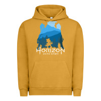 Pigment Peanut Butter horizon zero dawn Urban Hoodie - DesigneFamous