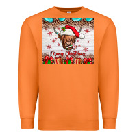 Carrot merry christmas cow Premium Sweatshirt - JahusDesignShop