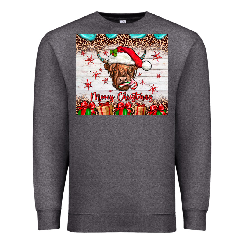 Merry Christmas Cow Premium Sweatshirt by JahusDesignShop | Teevron
