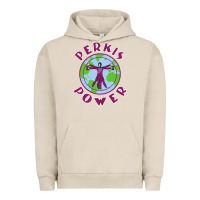 Pigment French Oak heavyweights power Urban Hoodie - DesigneFamous