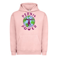 Pigment Salmon heavyweights power Urban Hoodie - DesigneFamous