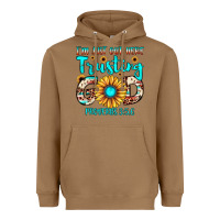 Toasted Coconut i m just out here trusting god proverbs 3 5,6 Heavyweight Hoodie - JahusDesignShop