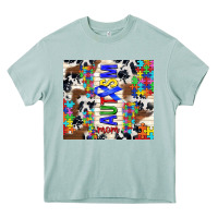 Arona autism mom puzzle ribbon Heavy Core Tee - TumblerDesignByShophia