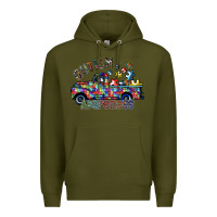 Army Green autism avareness Premium Hoodie - SublimationCraftShop