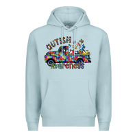 Blue Mist autism avareness Premium Hoodie - SublimationCraftShop