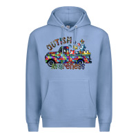 Colony Blue autism avareness Premium Hoodie - SublimationCraftShop