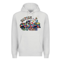 Dove Grey autism avareness Premium Hoodie - SublimationCraftShop