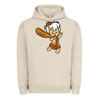 Pigment French Oak bamm bamm Urban Hoodie - DesigneFamous