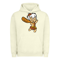 Pigment Pistachio bamm bamm Urban Hoodie - DesigneFamous