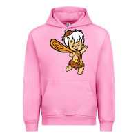 Fuchsia Pink bamm bamm Urban Hoodie - DesigneFamous