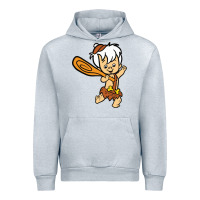 Heather Grey bamm bamm Urban Hoodie - DesigneFamous