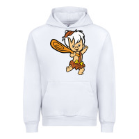 White bamm bamm Urban Hoodie - DesigneFamous