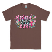 Faith Hope Cure Cancer Awareness Classic Tee | Teevron