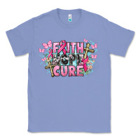 Colony Blue Faith hope cure Cancer Awareness Classic Tee - HowdyJamesFarm